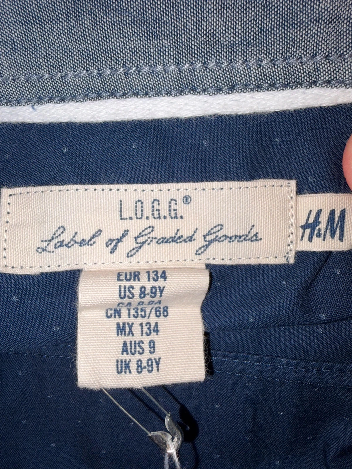 Camisa para menino H&M, tamanho 7/8 anos – photo 5